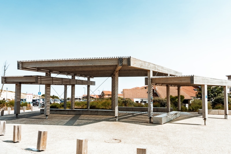 seignosse bourdaines projets realises parkings 1001